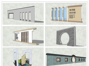 精品山水景墻景墻景墻影壁墻文化墻圍墻園林景觀墻su模型設(shè)計(jì)圖下載 圖片36.74mb 景墻文化墻庫(kù) su模型